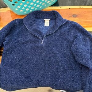 Northern Reflections Navy Teddy Jacket